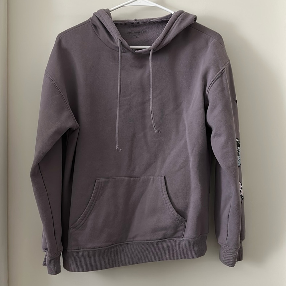 Purple hoodie